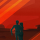 Illustration for article titled SpaceX Just Dropped These Amazing Retro Mars Travel Posters
